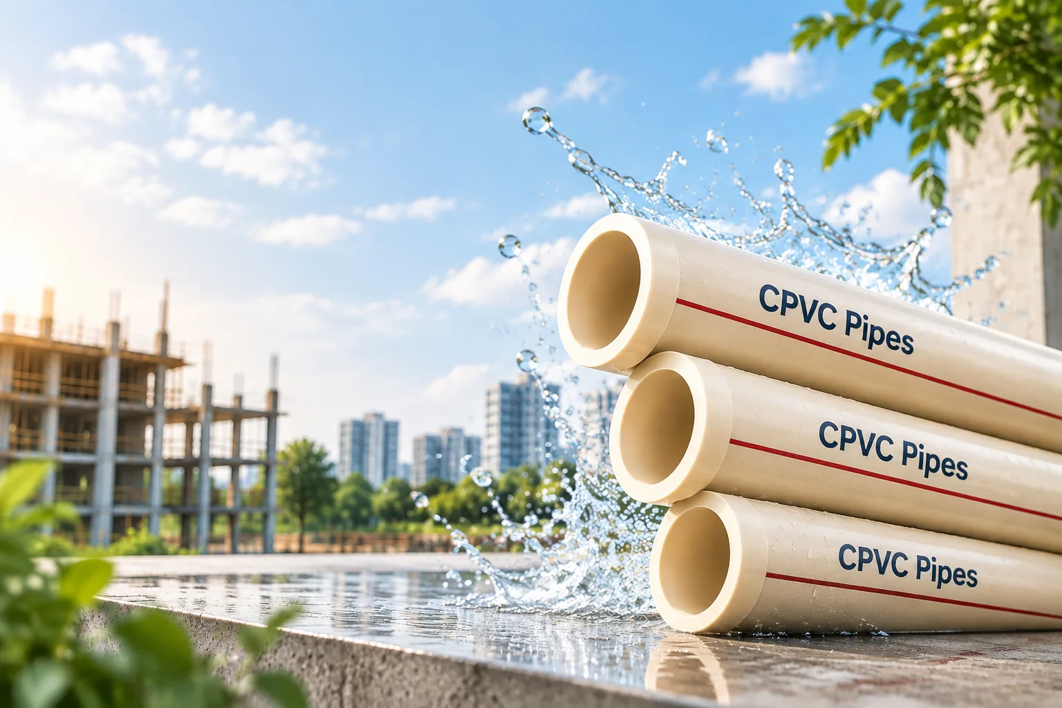 Plasto SDR 13.3 CPVC Pipes (25mm)