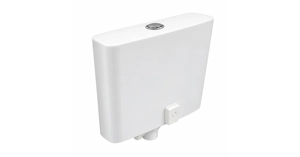Plasto Dual Flush Wall Hung Cistern