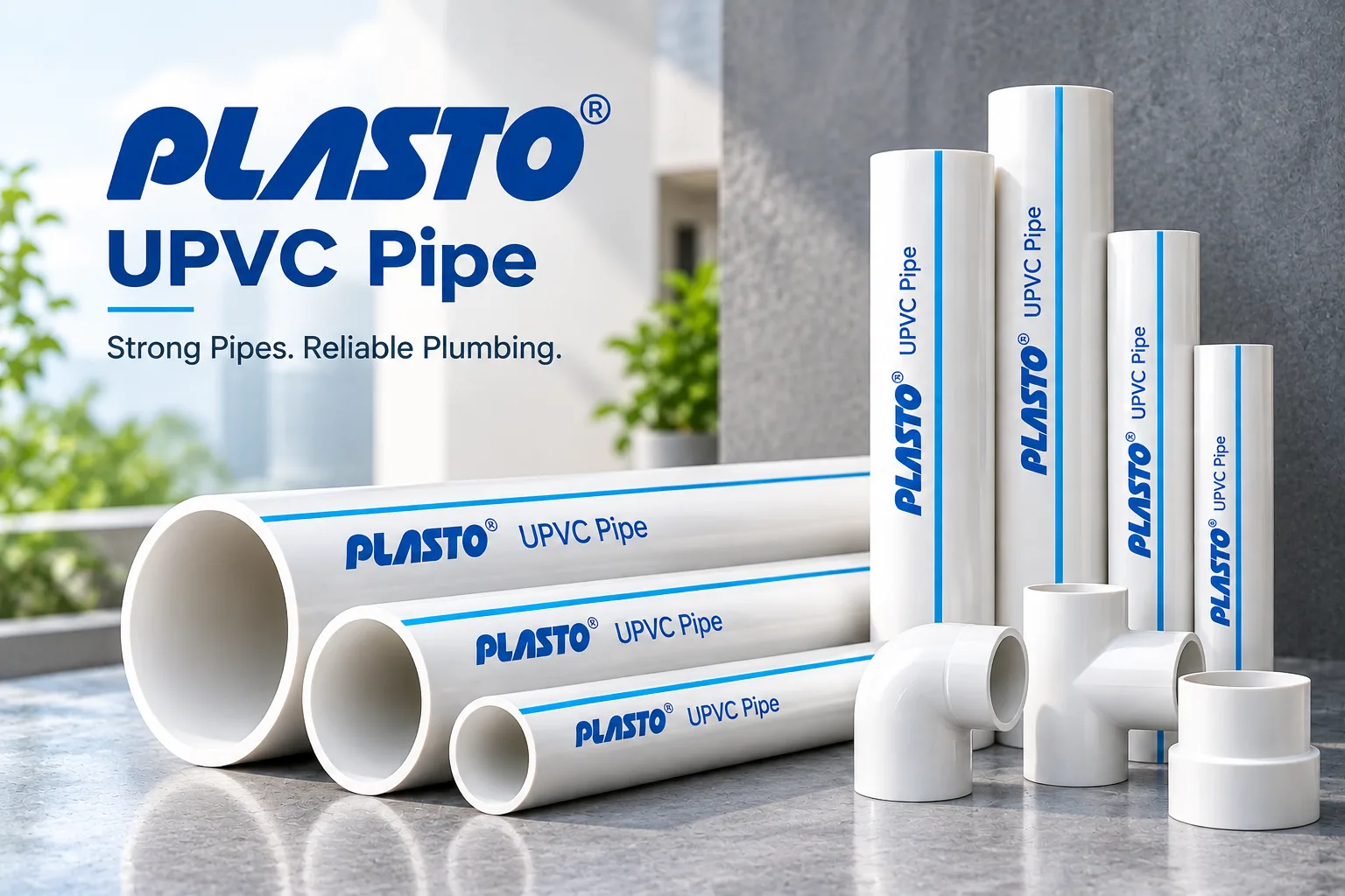 Plasto UPVC Pipes and Fittings for Plumbing