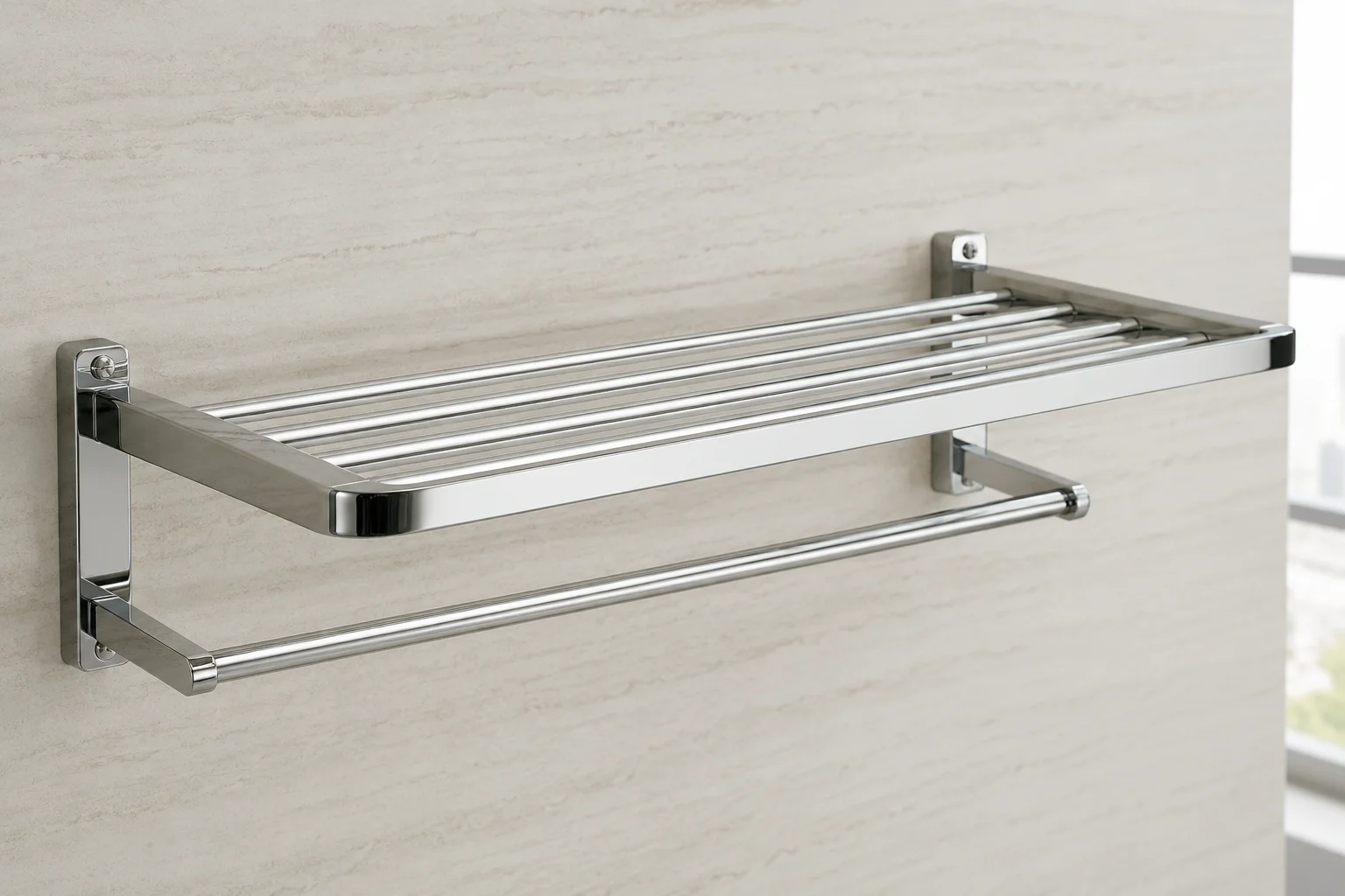 Best Quality Prayag Towel Rack | Elegant Bathroom Storage Solution