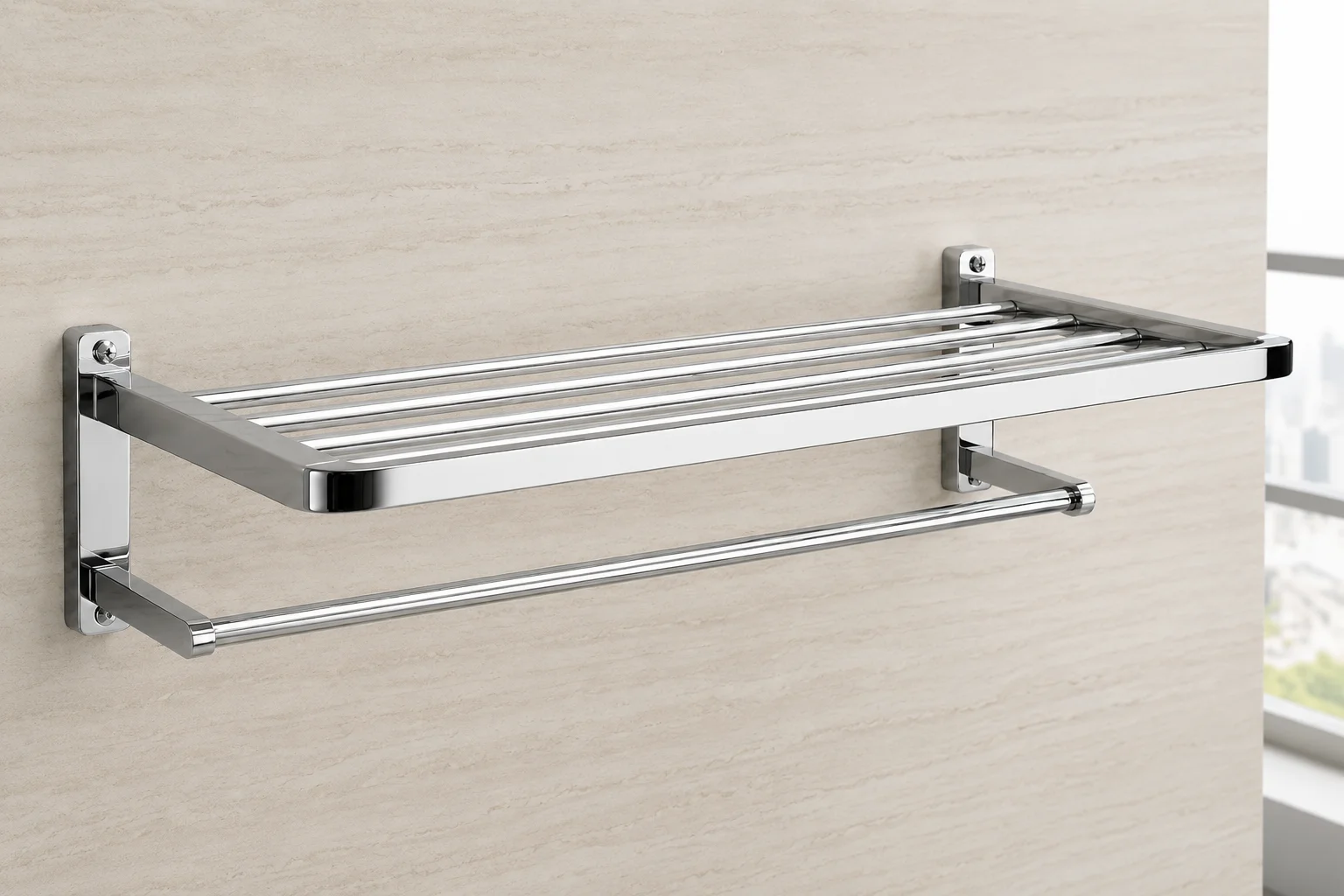 Best Quality Prayag Towel Rack | Elegant Bathroom Storage Solution